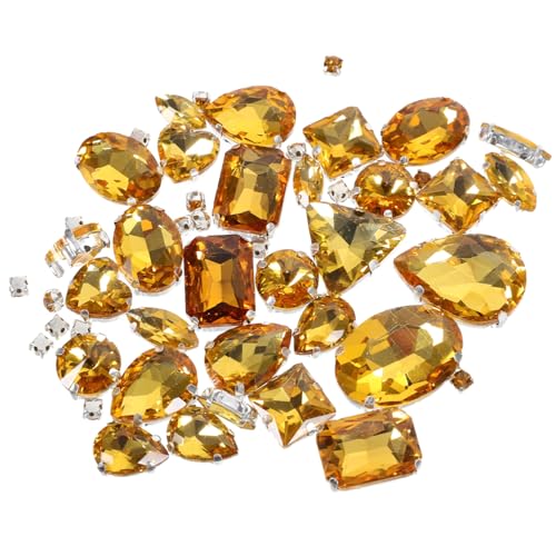 Housoutil 1 Edelstein Nagel Charm Kristallglas Golden Mixed Color Floral Nagel Strass Dekorationen Sticker Juwelen Housoutil 1 Edelstein Nagel Charm Kristallglas Golden Mixed Color Floral Nagel Strass Dekorationen Sticker Juwelen von Housoutil