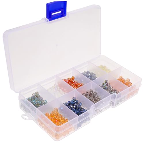 Housoutil 1 Karton Glasperlen Box Kleine Abstandsperlen zum Auffädeln für Schmuckherstellung DIY Armbänder Halsketten Basteln Erwachsene Kreative Geschenkidee Housoutil 1 Karton Glasperlen Box Kleine Abstandsperlen zum Auffädeln für Schmuckherstellung DIY Armbänder Halsketten Basteln Erwachsene Kreative Geschenkidee von Housoutil