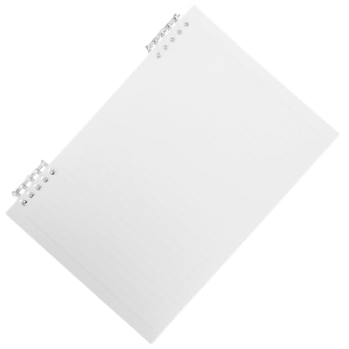 Housoutil 1 Loseblattbuch spiralblock Schülernotizbuch Losenblatt Notizbuch Lernheft spiralförmiger Notizblock Notizbücher Notizblock mit Trennwänden Notizbuch mit herausnehmbaren Seiten pp von Housoutil