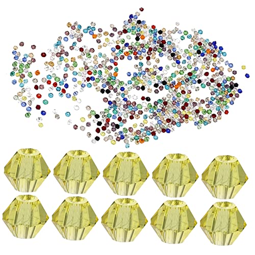 Housoutil 1 Rhombus Perlen -stringdekoration Form Reiz Abstandshalter Herstellung Klein Perlen Zum Basteln Lose Perlen Für Schmuck Basteln Sie Lose Perlen Schmuck Abstandsperlen Glas von Housoutil