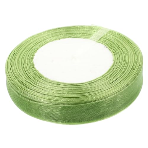 Housoutil 1 Rolle 15 Cm Langes Chiffonband Wickeln Bänder Zum Verpacken Zeremonie Hochzeitsband Dekorativ Dünn Paketband Schwarzes Band Wickelband Schleife Stoff Spitzenband Green Polyester Housoutil 1 Rolle 15 Cm Langes Chiffonband Wickeln Bänder Zum Verpacken Zeremonie Hochzeitsband Dekorativ Dünn Paketband Schwarzes Band Wickelband Schleife Stoff Spitzenband Green Polyester von Housoutil