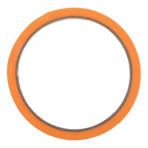 Housoutil 1 Rolle Abdeckband Mit Sprühfarbe Kunst Abdeckband Für Maler Schutz Scrapbooking Rand Wand Maskierung Dekoration Maske Klebeband Autoklebeband Zum Lackieren Malenpapier Orange Pvc von Housoutil