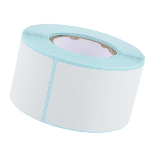 Housoutil 1 Rolle Barcode Druckpapier Aufkleberetiketten Aufkleber Thermoetiketten Selbstklebende Thermoaufkleberetiketten Für Thermodrucker Selbstklebende Etiketten Zum Beschriften Von von Housoutil