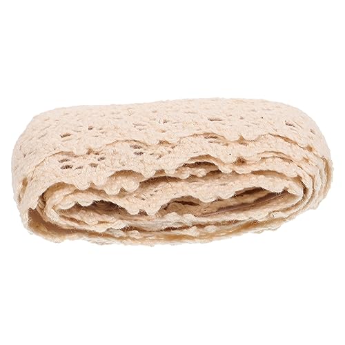 Housoutil 1 Rolle Baumwoll Spitze Klebeband Selbstklebendes Spitzenband für Diy Handwerk Bastelmaterialien und Scrapbooking für Karten und Dekorationen von Housoutil