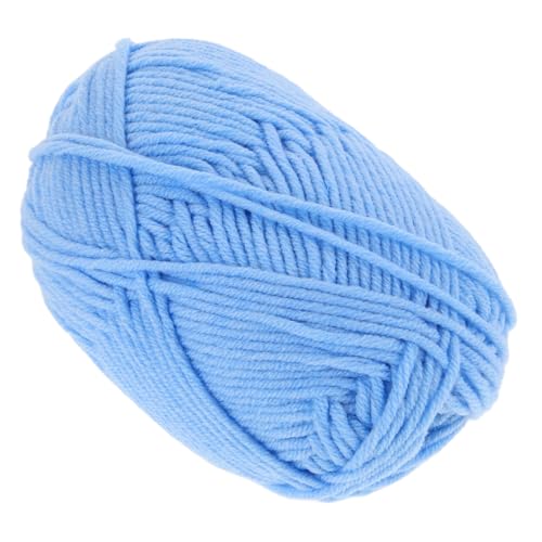 Housoutil 1 Rolle Baumwollgarn Baumwolle Bündeln Klobig Stricken Häkeln Für Vielfältig Bequemes Häkelgarn Bastelgarn Professionelles Strickgarn Häkelgarn Selber Machen Häkelzubehör Sky-blue Housoutil 1 Rolle Baumwollgarn Baumwolle Bündeln Klobig Stricken Häkeln Für Vielfältig Bequemes Häkelgarn Bastelgarn Professionelles Strickgarn Häkelgarn Selber Machen Häkelzubehör Sky-blue von Housoutil