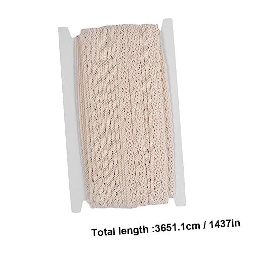 Housoutil 1 Rolle Baumwollspitze Yards Diy Bastelborte für Vorhänge Tischdecken Kleidung Handwerk Vielseitig Einsetzbar für Hochzeiten Feste und Persönliche Projekte Housoutil 1 Rolle Baumwollspitze Yards Diy Bastelborte für Vorhänge Tischdecken Kleidung Handwerk Vielseitig Einsetzbar für Hochzeiten Feste und Persönliche Projekte von Housoutil