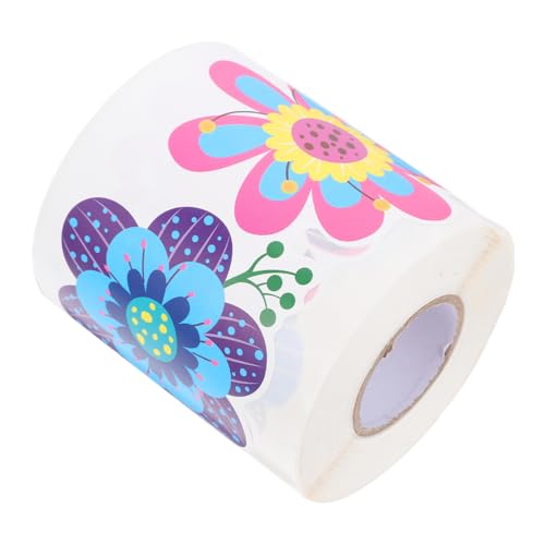 Housoutil 1 Rolle Blumendekorative Aufkleber Grenzpapier Dekorationen Planke Klassenzimmer Tafel Grenzen Aufkleber Bordüre beschneiden entfernbarer Randaufkleber PVC selbstklebend von Housoutil