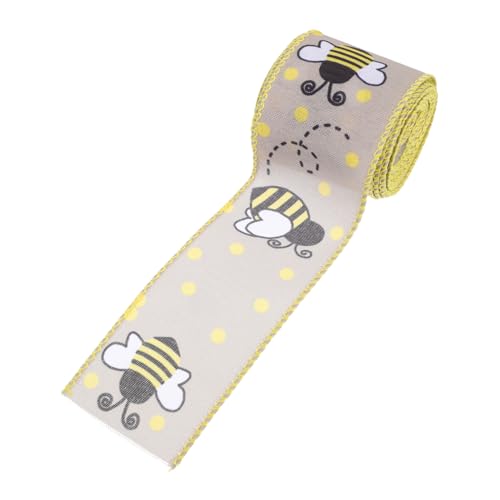 Housoutil 1 Rolle Bunte Bienenmuster Bastelband Robustem Breit pro Rolle für Diy Projekte Hochzeitsdekoration und Geschenkpäckchen Housoutil 1 Rolle Bunte Bienenmuster Bastelband Robustem Breit pro Rolle für Diy Projekte Hochzeitsdekoration und Geschenkpäckchen von Housoutil