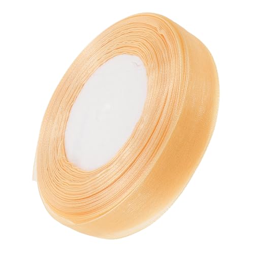 Housoutil 1 Rolle Chiffonband Wand Pride Stoffband Grünes Satinband Sackleinen Verpackung Künstliche Pflanzen Strass Künstliche Ranken Girlande Dünnes Band Bänder Dekoration von Housoutil