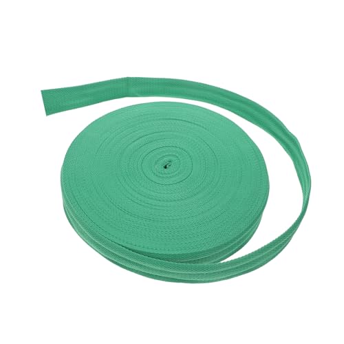 Housoutil 1 Rolle Dicker Taschengürtel aus Baumwolle Leinengurte zur Herstellung einer Tasche Gurtband für Canvas-Taschen Taschengurte aus Baumwolle Gurtmaterial Polyester Baumwolle Hellgrün von Housoutil