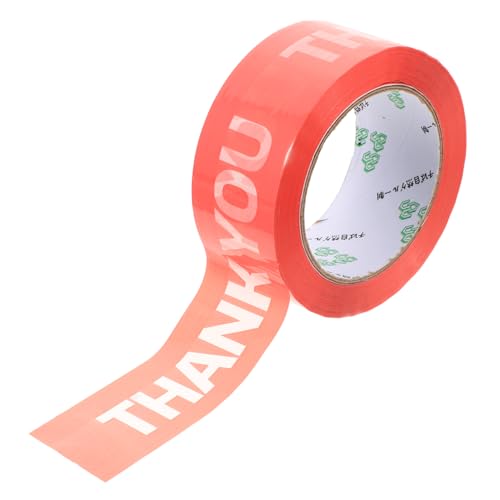 Housoutil 1 Rolle Express-Dichtung packing tape paketband Handbuchdekoration hausdeko Klebeband nachfüllen durchsichtiges Klebeband dekoratives Dichtungsband Paketverpackungsband hoch Weiß von Housoutil