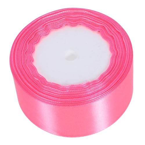 Housoutil 1 Rolle Geschenkband Pfirsichrosa für Hochzeiten Partys Bastelarbeiten und Langlebig und Farbenfroh Dekorationen von Housoutil