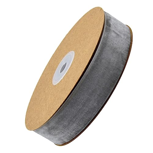 Housoutil 1 Rolle Geschenkverpackungsband seidenband ribbon geschenkband geschenkverpackungen geschenksband Weihnachtsband Bänder zum Basteln Tuch Bastelbandbündel verdrahtetes Band Grey Housoutil 1 Rolle Geschenkverpackungsband seidenband ribbon geschenkband geschenkverpackungen geschenksband Weihnachtsband Bänder zum Basteln Tuch Bastelbandbündel verdrahtetes Band Grey von Housoutil