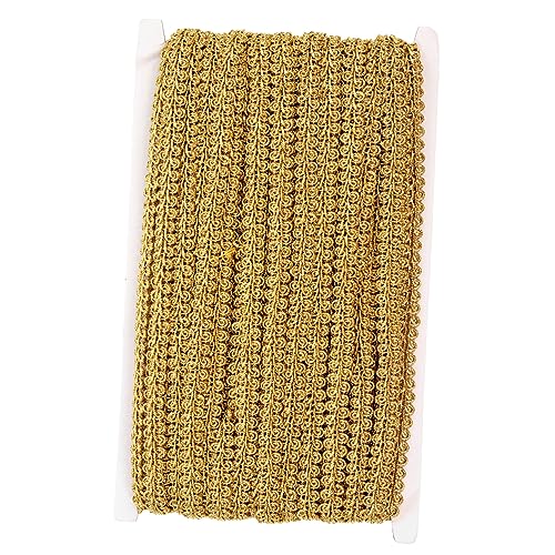 Housoutil 1 Rolle Gewellte Spitze Nähen Spitzenstoff Hochzeitsspitze Strassspitze Strassbänder Für Spitzenbesatz Spitze Zum Basteln Schnürsenkel Kostüm Spitzenband Bestickt Polyester von Housoutil