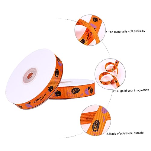 Housoutil 1 Rolle Halloween-Geschenkband Party Halloween- Hey Kreativ wickeln geschenkband halloween halloweendeko Halloween Geschenkband Verpackungsband Wickelband Polyester Orange Housoutil 1 Rolle Halloween-Geschenkband Party Halloween- Hey Kreativ wickeln geschenkband halloween halloweendeko Halloween Geschenkband Verpackungsband Wickelband Polyester Orange von Housoutil