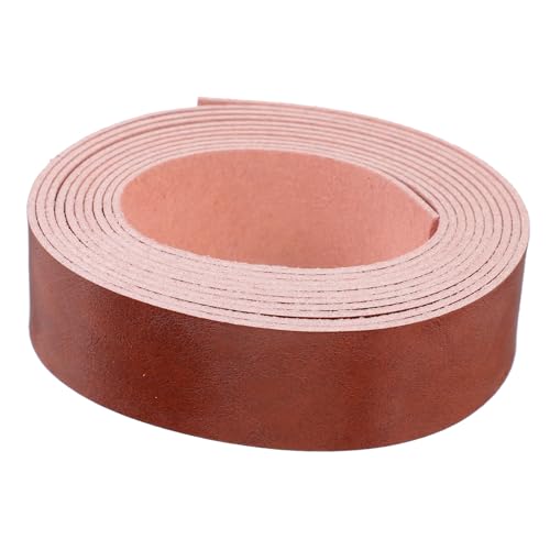 Housoutil 1 Rolle Handgefertigtes Lederhandwerk Lederstreifen Lederartikelherstellung Zubehör DIY Lederriemenstreifen Handwerk Lederband Lederhandwerksmaterial Leder Für Die von Housoutil