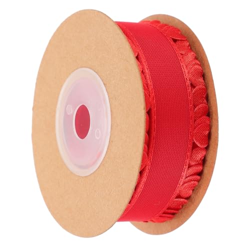 Housoutil 1 Rolle Herzförmiges Spitzenband grünes Band Hochzeit Schleife verdrahtetes Band Organza Geschenkangebot schneidbares Paketband DIY liefert Festival-Paketband Polyester rot Housoutil 1 Rolle Herzförmiges Spitzenband grünes Band Hochzeit Schleife verdrahtetes Band Organza Geschenkangebot schneidbares Paketband DIY liefert Festival-Paketband Polyester rot von Housoutil