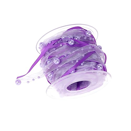 Housoutil 1 Rolle Hochzeitsdeko Band Dekoratives für Blumensträuße Partys und Diy Projekte Zartem Violett Langlebig und Wiederverwendbar für Festliche Anlässe von Housoutil