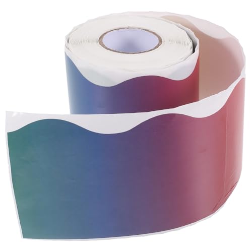 Housoutil 1 Rolle Kreidefarbe Pinnwand Dekoration Wasserdichte Selbstklebende Bordüre für Klassenzimmer und Büro Abwaschbare Langlebige Aufkleber für Kreative Gestaltung von Notizen und Housoutil 1 Rolle Kreidefarbe Pinnwand Dekoration Wasserdichte Selbstklebende Bordüre für Klassenzimmer und Büro Abwaschbare Langlebige Aufkleber für Kreative Gestaltung von Notizen und von Housoutil