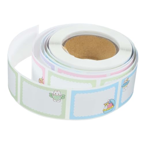 Housoutil 1 Rolle Namensaufkleber Aufkleber für Flaschen wasserfeste Namensschilder einmallätzchen für namens sticker Grundausstattung für die Kindertagesstätte Aufkleber-Etikett Housoutil 1 Rolle Namensaufkleber Aufkleber für Flaschen wasserfeste Namensschilder einmallätzchen für namens sticker Grundausstattung für die Kindertagesstätte Aufkleber-Etikett von Housoutil