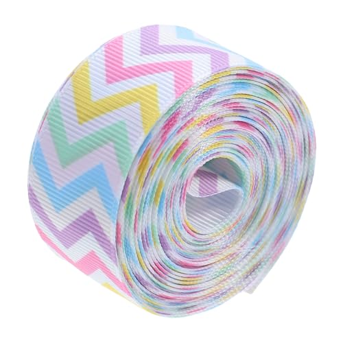 Housoutil 1 Rolle Osterband gewelltes Zierband Kordelband aus Polyester Band aus Polyesterband von Housoutil