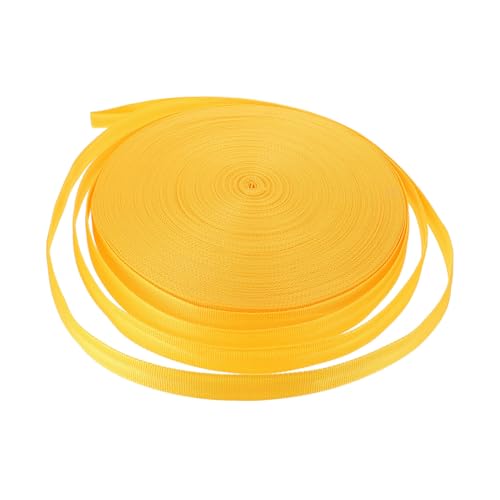 Housoutil 1 Rolle PP Webbing Gürtel Gelb Yards Hochwertiges PP für Diy Kleidung Taschen und Accessoires Langlebig und Vielseitig Einsetzbar von Housoutil