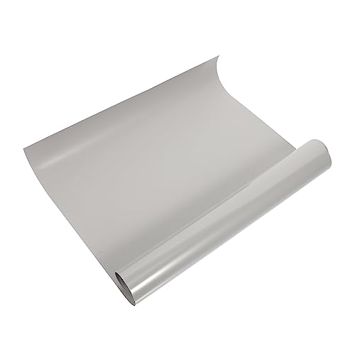 Housoutil 1 Rolle PU Heat Transfer Vinyl für Diy T Shirts Graues Bügelvinyl für Personalisierte Designs Robust und Waschbeständig für Kleidung Taschen und Mehr von Housoutil
