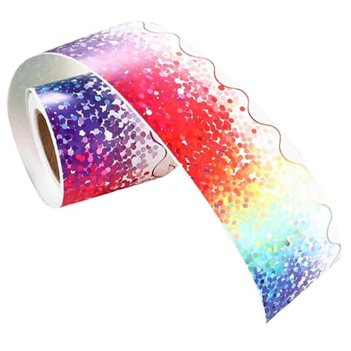 Housoutil 1 Rolle Punkt Rand Aufkleber Punktaufkleber Dekorativ Karikatur Punkte Bunt Pinnwandränder in Pastelltönen Dekoration Festival-bordüre Colorful Aufkleber Aus Beschichtetem Papier Housoutil 1 Rolle Punkt Rand Aufkleber Punktaufkleber Dekorativ Karikatur Punkte Bunt Pinnwandränder in Pastelltönen Dekoration Festival-bordüre Colorful Aufkleber Aus Beschichtetem Papier von Housoutil