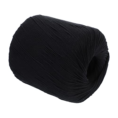 Housoutil 1 Rolle Saftiger Spitzenfaden geflochten baumwoll string strickgarn Baumwollgarn нитки для вязания Baumwollhäkelgarn Makramee-Seil Baumwollkordel DIY Seil DIY Bastelseil Baumwolle von Housoutil