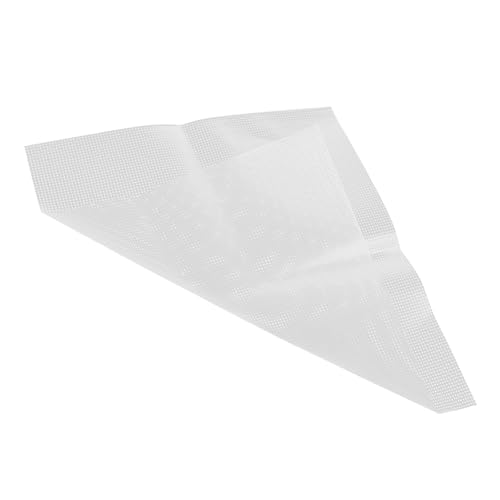 Housoutil 1 Rolle Wasserlöslicher Kreuzstichfilm stickzubehör Stickstoff Handnäh-Stabilisatoren wasserlösliche Stickerei wasserlöslicher Film Stabilisatorfolien für Heimwerker Weiß von Housoutil