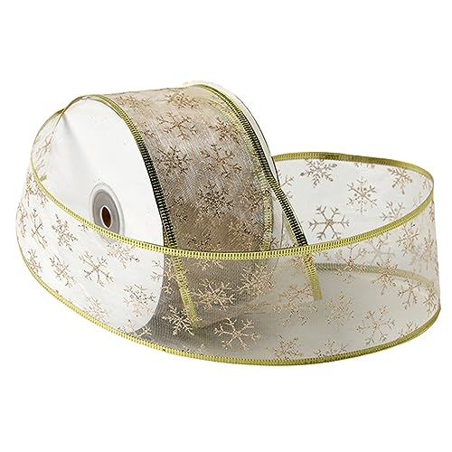 Housoutil 1 Rolle Weihnachtsband Dekorationen Weihnachtsbäume Schwarz Silbernes Glitzer Weihnachtsband Drahtband Bänder Feiertags Weihnachtsparty Zubehör Festivalband Goldenes Housoutil 1 Rolle Weihnachtsband Dekorationen Weihnachtsbäume Schwarz Silbernes Glitzer Weihnachtsband Drahtband Bänder Feiertags Weihnachtsparty Zubehör Festivalband Goldenes von Housoutil