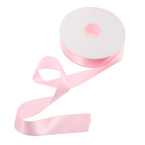 Housoutil 1 Rollenbox Verpackungsband für geschenkverpackung geschenkband schmuck dekoration seidenband Festival-Packgurt Partyverpackungsband -Bastelband Polyester Rosa von Housoutil