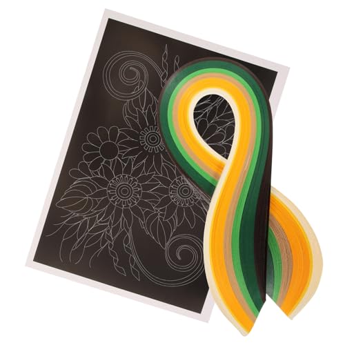 Housoutil 1 Satz Abgeleitetes Papiermaterialpaket paper quilling set Bausätze Bausatz bastelsets für Origami-Papier dartscheibe Quilling-Kit aus Papier DIY-Versorgung Housoutil 1 Satz Abgeleitetes Papiermaterialpaket paper quilling set Bausätze Bausatz bastelsets für Origami-Papier dartscheibe Quilling-Kit aus Papier DIY-Versorgung von Housoutil