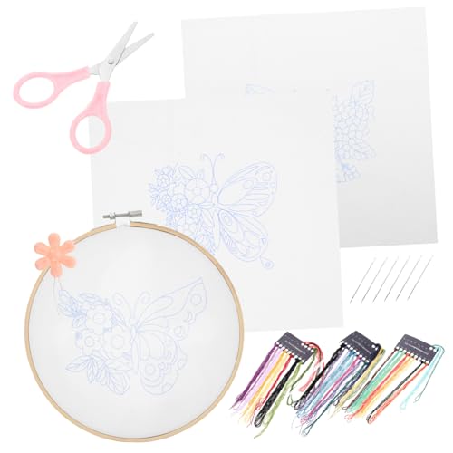Housoutil 1 Satz Anfänger Stickerei mit Anleitung Diy Kreuzstich Kit für Dekorative Wandkunst Stickrahmen für Projekte und Housoutil 1 Satz Anfänger Stickerei mit Anleitung Diy Kreuzstich Kit für Dekorative Wandkunst Stickrahmen für Projekte und von Housoutil