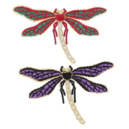 Housoutil 1 Satz Bestickte Libellen Patches Zum Aufbügeln Für Kleidung Applikationen Für Diy Dekoration Für Jacken Und Taschen 2 Stück Housoutil 1 Satz Bestickte Libellen Patches Zum Aufbügeln Für Kleidung Applikationen Für Diy Dekoration Für Jacken Und Taschen 2 Stück von Housoutil