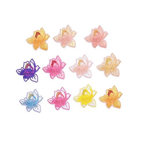Housoutil 10 Stück Blumen Aufnäher für Kleidung Bunte Dekorative Patches zum Aufnähen für Selbstgemacht Projekte Applikationen für Kleidung Taschen und Hüte Housoutil 10 Stück Blumen Aufnäher für Kleidung Bunte Dekorative Patches zum Aufnähen für Selbstgemacht Projekte Applikationen für Kleidung Taschen und Hüte von Housoutil