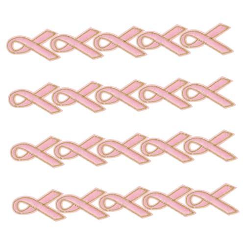 Housoutil 1 Satz Brustkrebs Bewusstsein Patches Schleifen Aufbügler Zur Reparatur Von Kleidung Und Diy Bekleidungsdekoration Langlebige Applikationen Für Styles 20 Stück Housoutil 1 Satz Brustkrebs Bewusstsein Patches Schleifen Aufbügler Zur Reparatur Von Kleidung Und Diy Bekleidungsdekoration Langlebige Applikationen Für Styles 20 Stück von Housoutil
