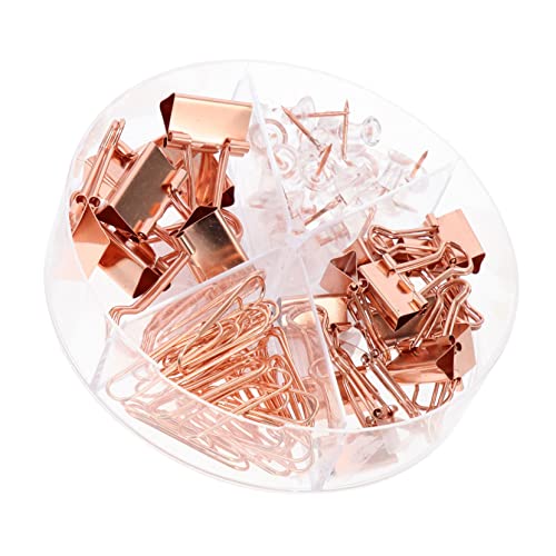 Housoutil 1 Satz Büro Büroklammern Roségold Multifunktionale Büroklammern Reißnägel für Zuhause Schule und Büro Praktische Hilfsmittel Sortieren von Dokumenten und Notizen Housoutil 1 Satz Büro Büroklammern Roségold Multifunktionale Büroklammern Reißnägel für Zuhause Schule und Büro Praktische Hilfsmittel Sortieren von Dokumenten und Notizen von Housoutil