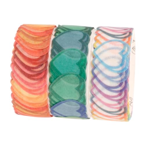 Housoutil 1 Satz Confession Poetry Tape Sticky Journal Notebook Für Scrapbook Selbstklebendes Dekoratives Randband Vintage Washi Tape Washi Tape Aesthetic Journal Tape 3Rollen von Housoutil