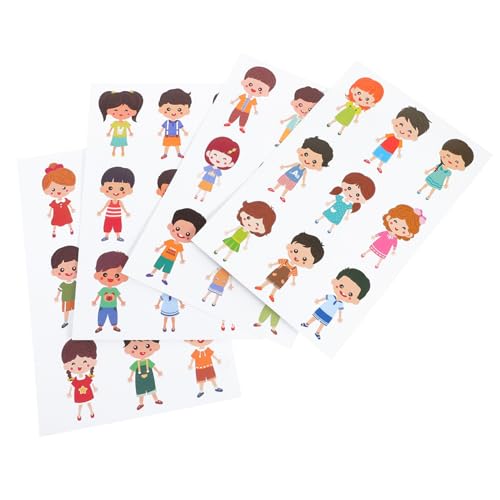Housoutil 1 Satz Dekorative Aufkleber Pinnwand-aufkleber Klassenzimmer Ästhetisch Dekoration Bulletin Board Decoration Sticker Wandaufkleber Entzückende Aufkleber Papier 36 Stück von Housoutil