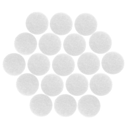 Housoutil 1 Satz Dekorativer Aufnäher Mit Polka Dots Kreise Flecken Kleidungsfilz Kreist Rund Bunt Punkte Nähen Stoffpolster Kleidungskissen Selber Machen Bastelfilz Gefühlt Weiß 500 Stück von Housoutil