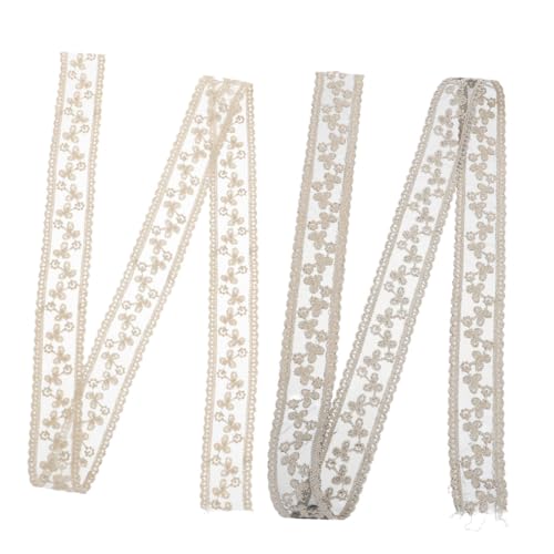 Housoutil 1 Satz Diy Dekorationsbänder Für Haarschmuck Bestickte Blumenborte Bastelmaterial Für Schleifen Und Verzierung Für Hochzeiten Und Partys 2 Stück Housoutil 1 Satz Diy Dekorationsbänder Für Haarschmuck Bestickte Blumenborte Bastelmaterial Für Schleifen Und Verzierung Für Hochzeiten Und Partys 2 Stück von Housoutil