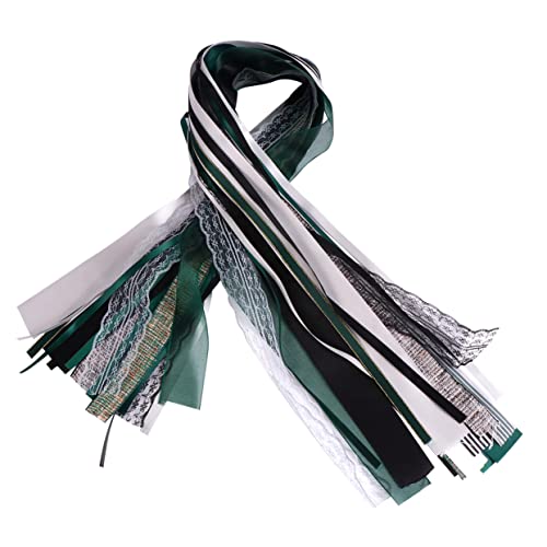 Housoutil 1 Satz Diy Haarschleifen Set Teiliges Dunkelgrünes Satinband Für Handgemachte Haaraccessoires Für Festdekorationen Und Kreative Bastelprojekte 22 Stück von Housoutil