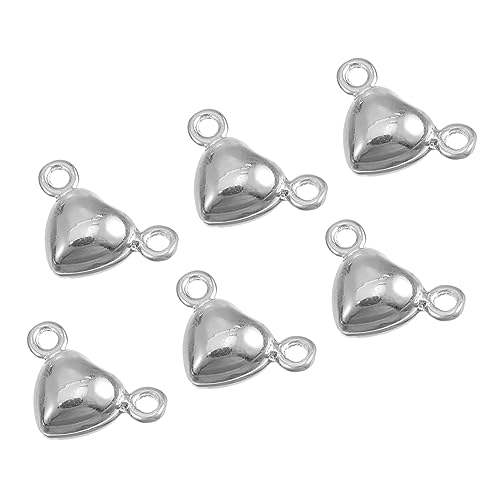 Housoutil 1 Satz Diy Herzförmiger Magnetverschluss Für Und Armbänder Für Schmuck Basteln Und Designs 10 Stück von Housoutil