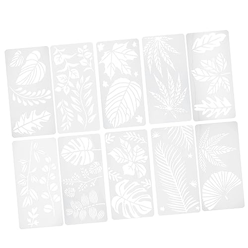 Housoutil 1 Satz Diy Pflanzenschablonen Wiederverwendbare Schablonen Für Kreative Malvorlagen Für Wand Und Pflanzenkunst Für Diy Projekte Und Bastelarbeiten 10 Blatt Housoutil 1 Satz Diy Pflanzenschablonen Wiederverwendbare Schablonen Für Kreative Malvorlagen Für Wand Und Pflanzenkunst Für Diy Projekte Und Bastelarbeiten 10 Blatt von Housoutil