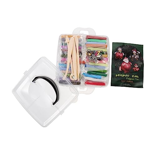 Housoutil 1 Satz Diy Polymer Clay Farben und Zubehör für Schmuckherstellung Modellierwerkzeuge Kreative Bastelideen für Erwachsene Sicher und Langlebig Housoutil 1 Satz Diy Polymer Clay Farben und Zubehör für Schmuckherstellung Modellierwerkzeuge Kreative Bastelideen für Erwachsene Sicher und Langlebig von Housoutil