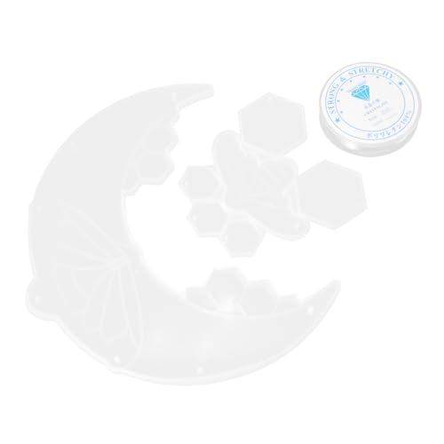 Housoutil 1 Satz Diy Silikonform Mondbiene Gießform für Epoxidharz Bastelarbeiten Langlebige und Praktische Silikonformen für Schmuckherstellung und Heimdekoration für Diy Projekte von Housoutil