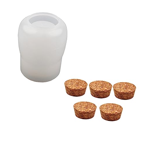 Housoutil 1 Satz Diy Silikonform für Aufbewahrungsflaschen Kristallharz Gießform mit Einfach zu Reinigen für Bastelprojekte Housoutil 1 Satz Diy Silikonform für Aufbewahrungsflaschen Kristallharz Gießform mit Einfach zu Reinigen für Bastelprojekte von Housoutil