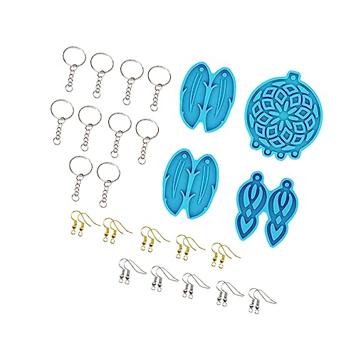Housoutil 1 Satz Dream Catcher Silikonform Set für Windspiel und Schmuck Epoxidharz Gießform für Diy Deko Kompatibel mit Harz und Mehr für Handgemachte von Housoutil