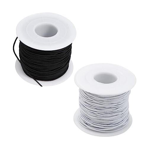 Housoutil 1 Satz Elastische Schnur Für Armbänder Für DIY Schmuckherstellung Und Perlen Projekte Hochwertige Bastelschnur Für Kreative Ideen 2rollen von Housoutil